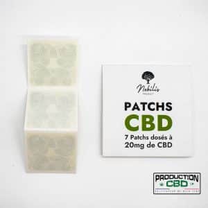 Patch de cbd 20mg - producto nobilis