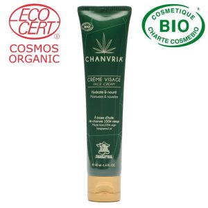 Crema facial de cáñamo ecológico - 40 ml
