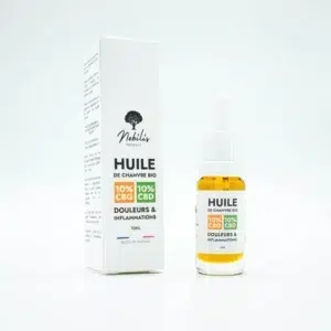 10% Aceite de CBD 10% CBG - Fórmula para el dolor y la inflamación - Nobilis Product - 10ml