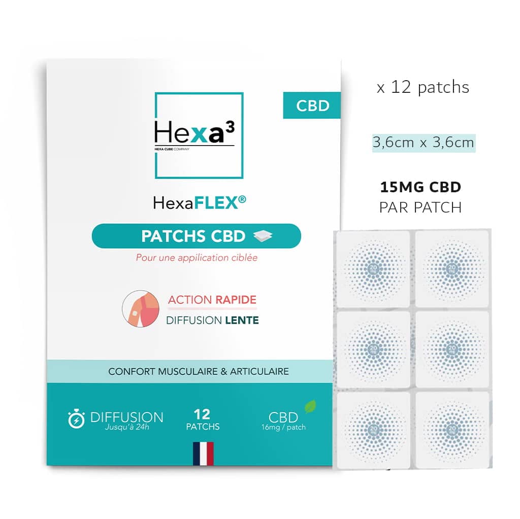 parches de cbd para el dolor muscular - alivio específico del dolor muscular y articular con 15mg de cbd por parche, dermatológicamente testado.