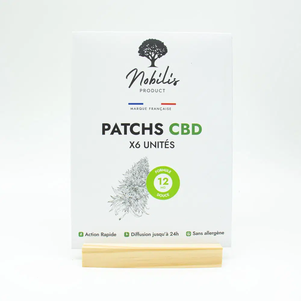 Parches cbd 12mg - producto nobilis