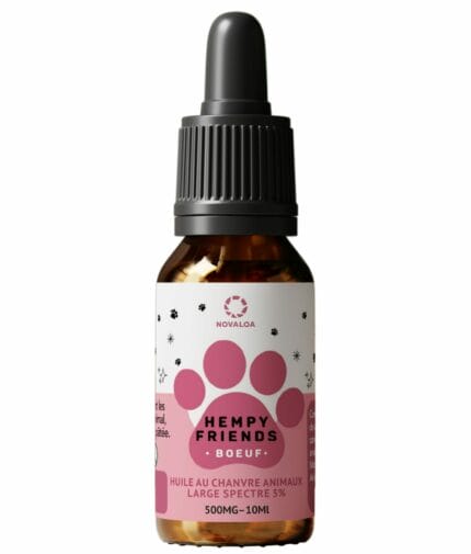 5% aceite de cáñamo para animales
